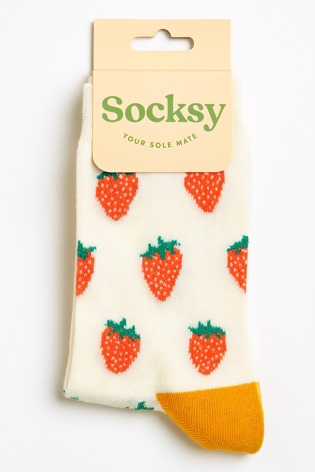 Socksy - Strawberry Organic Cotton Socks
