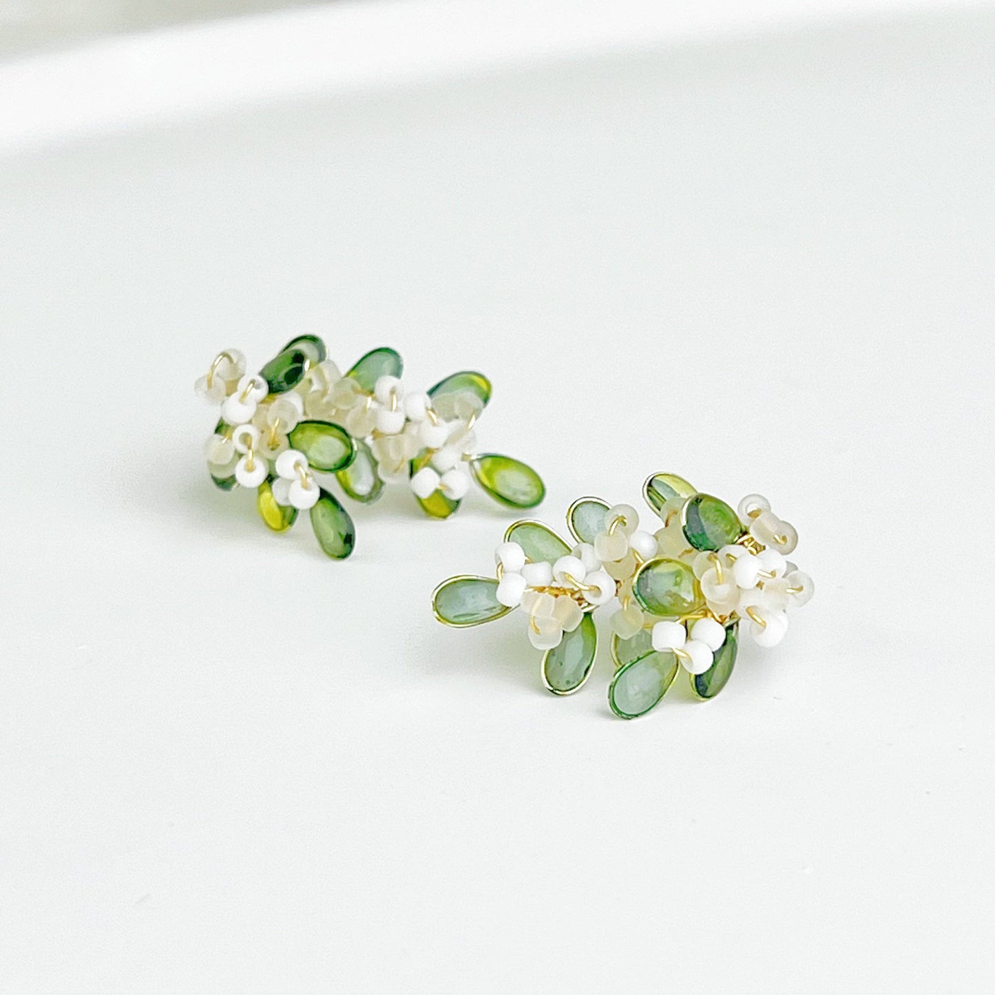 Ninaouity - Handmade Olive Branches Earrings