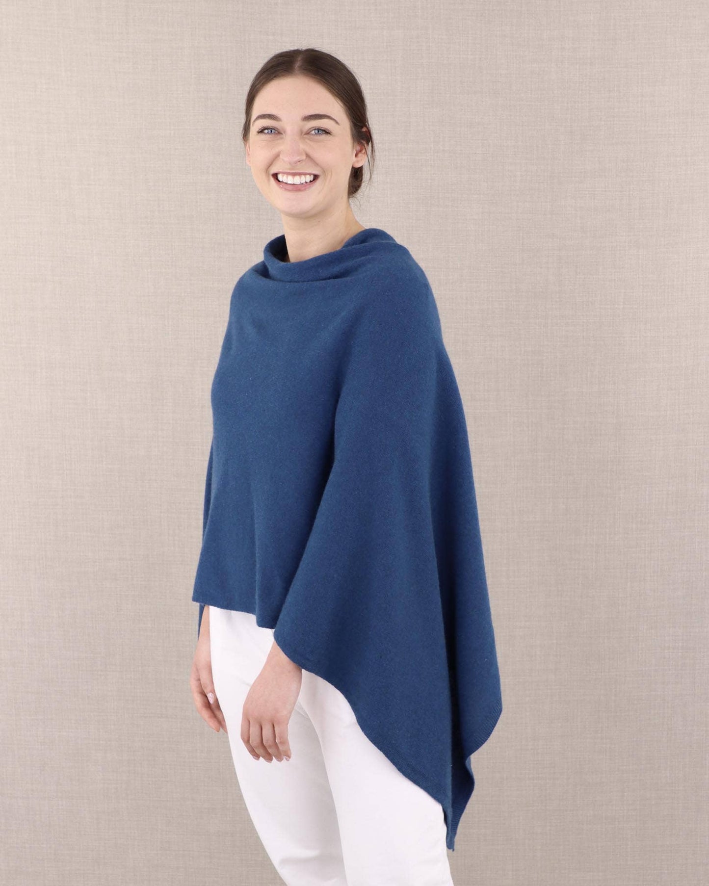 Cadenza Italy Ltd - Classic Cashmere Blend Poncho