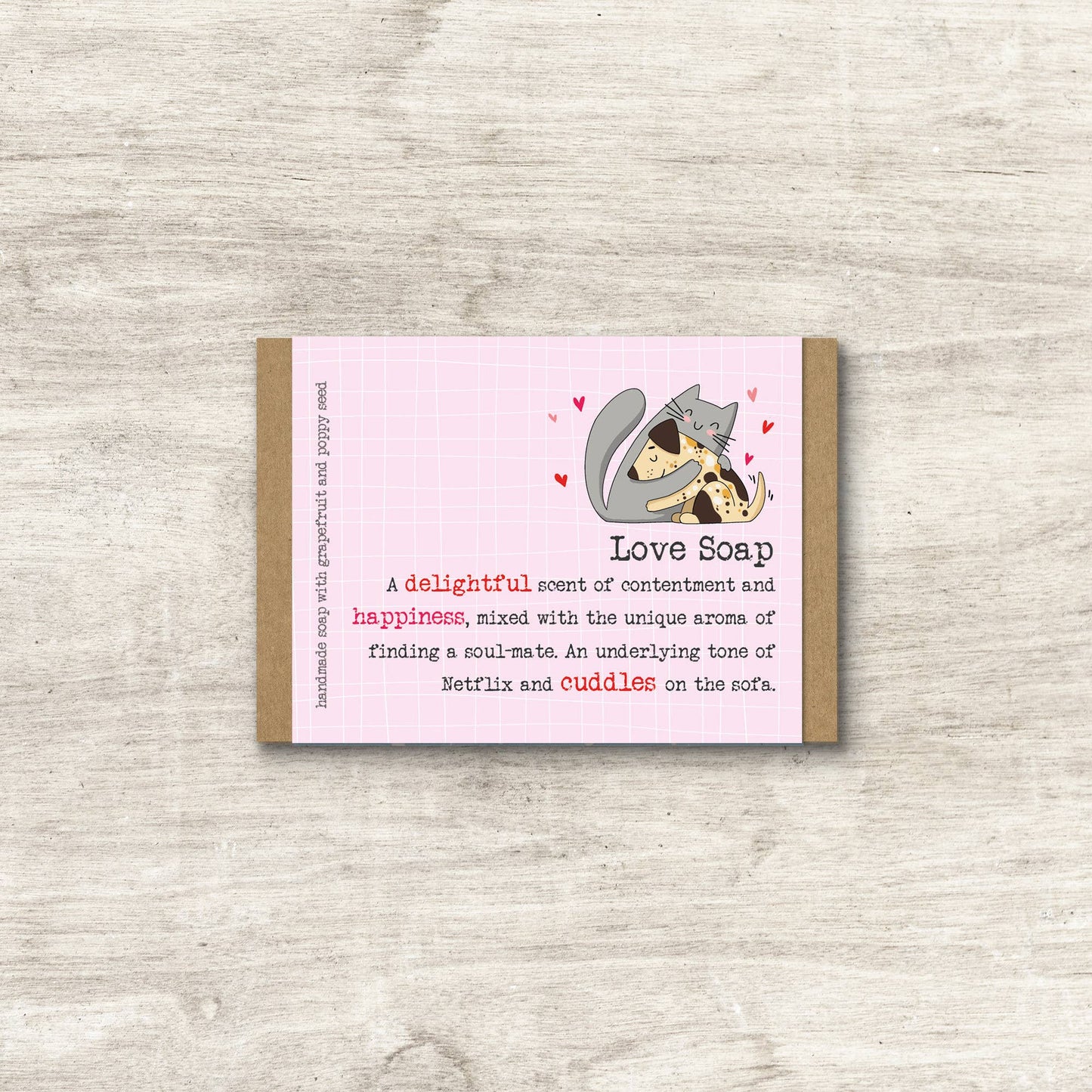 Dandelion Stationery - Love soap - Humorous Soap Gift