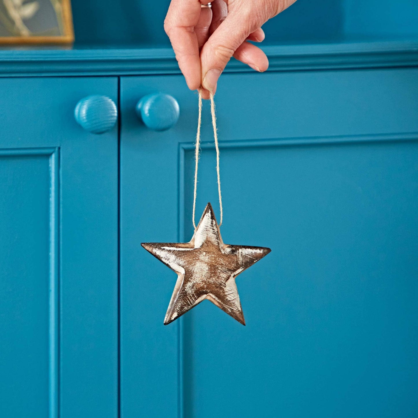 The Paper High Gift Company Ltd - Mango Wood Star Decoration