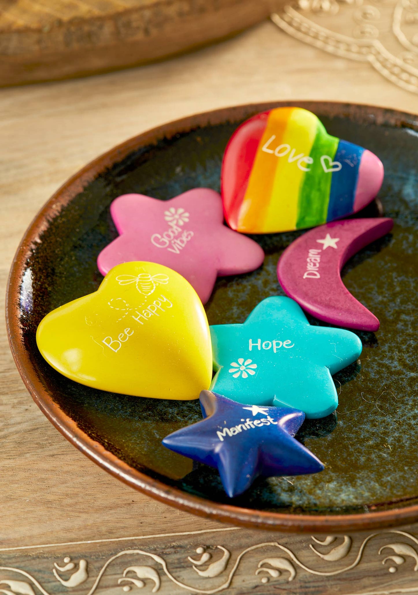 Namaste - Rainbow Sentiment Heart Love