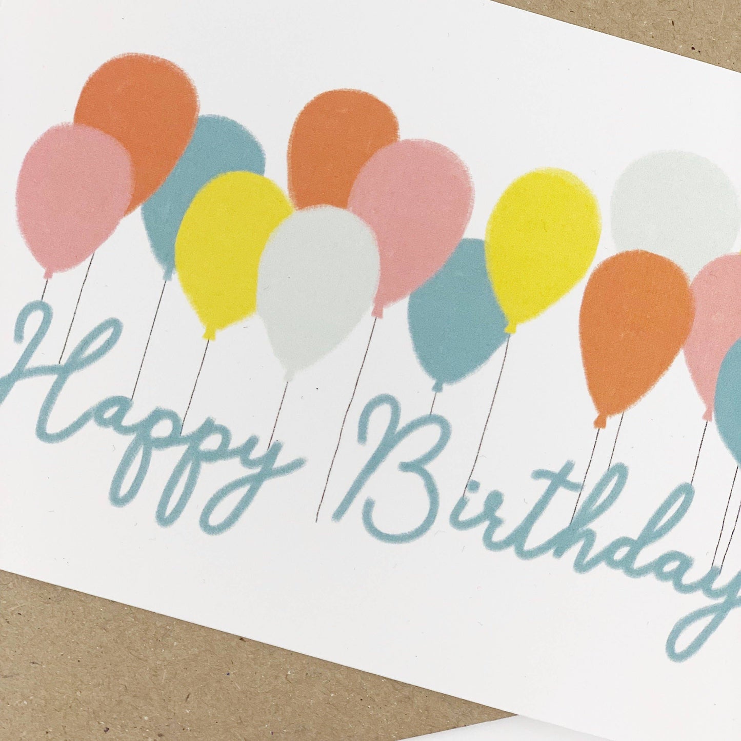 Lomond Paper Co - Happy Birthday Balloons