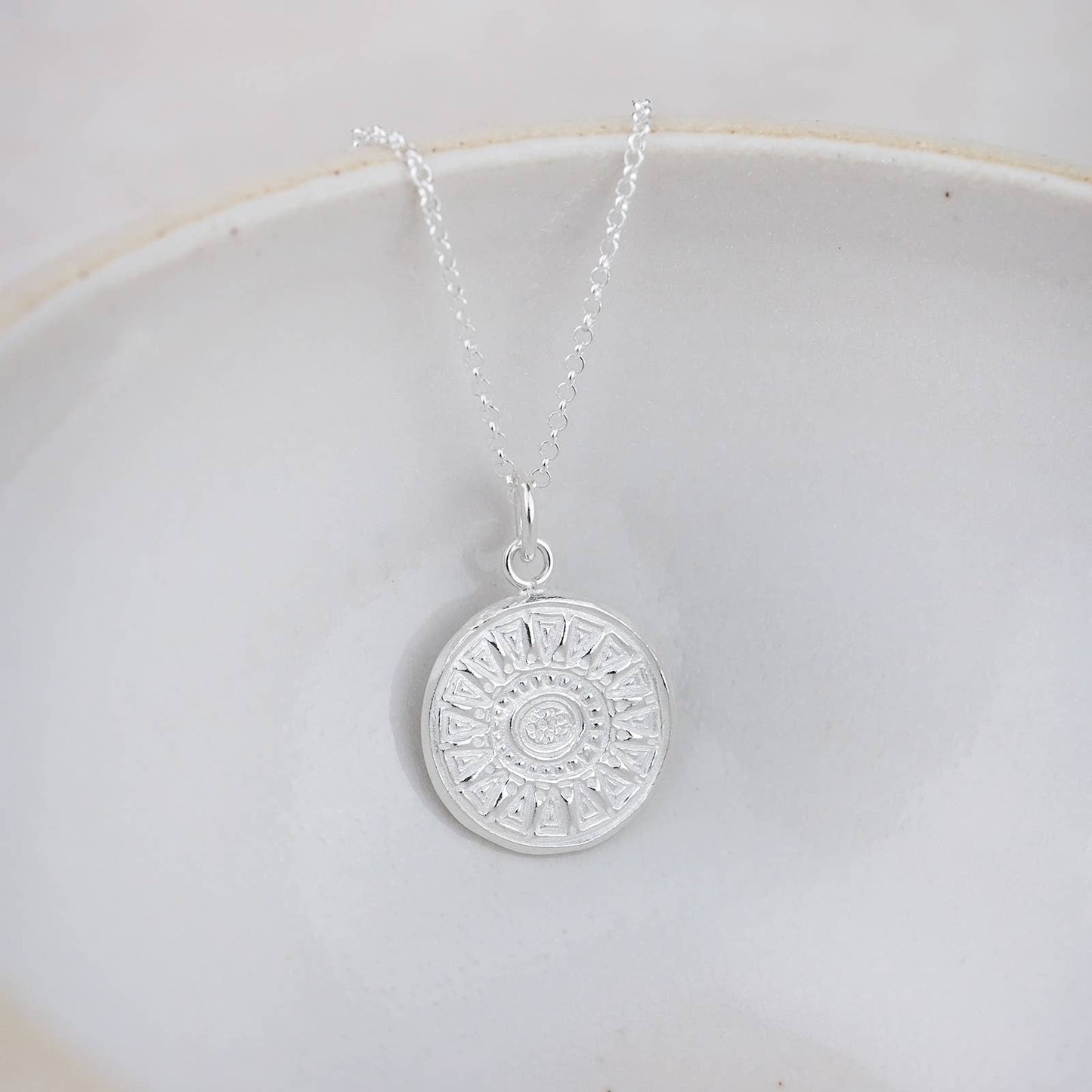 Lucy Kemp Jewellery - Sterling Silver Talisman Pendant