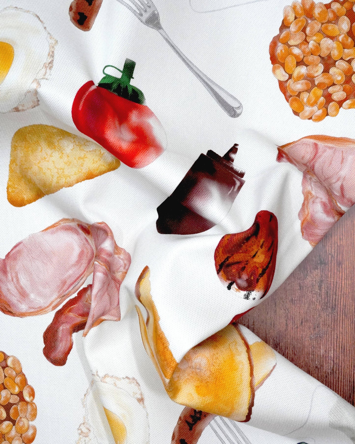 Full English Tea Towel - British Made - Fun Novelty Gift