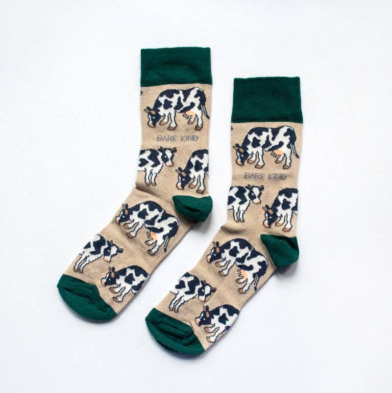Bare Kind - Cow Socks UK