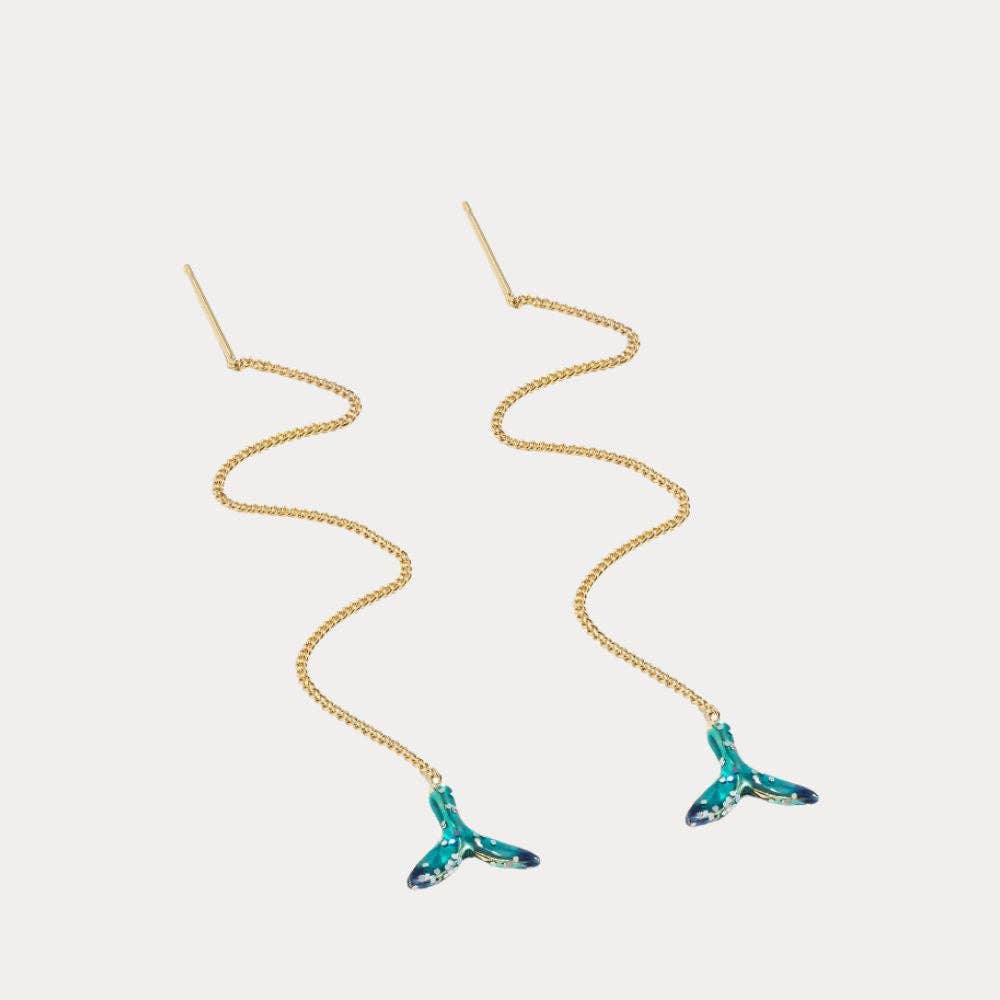 Verdivine - Mermaid Tail Earrings