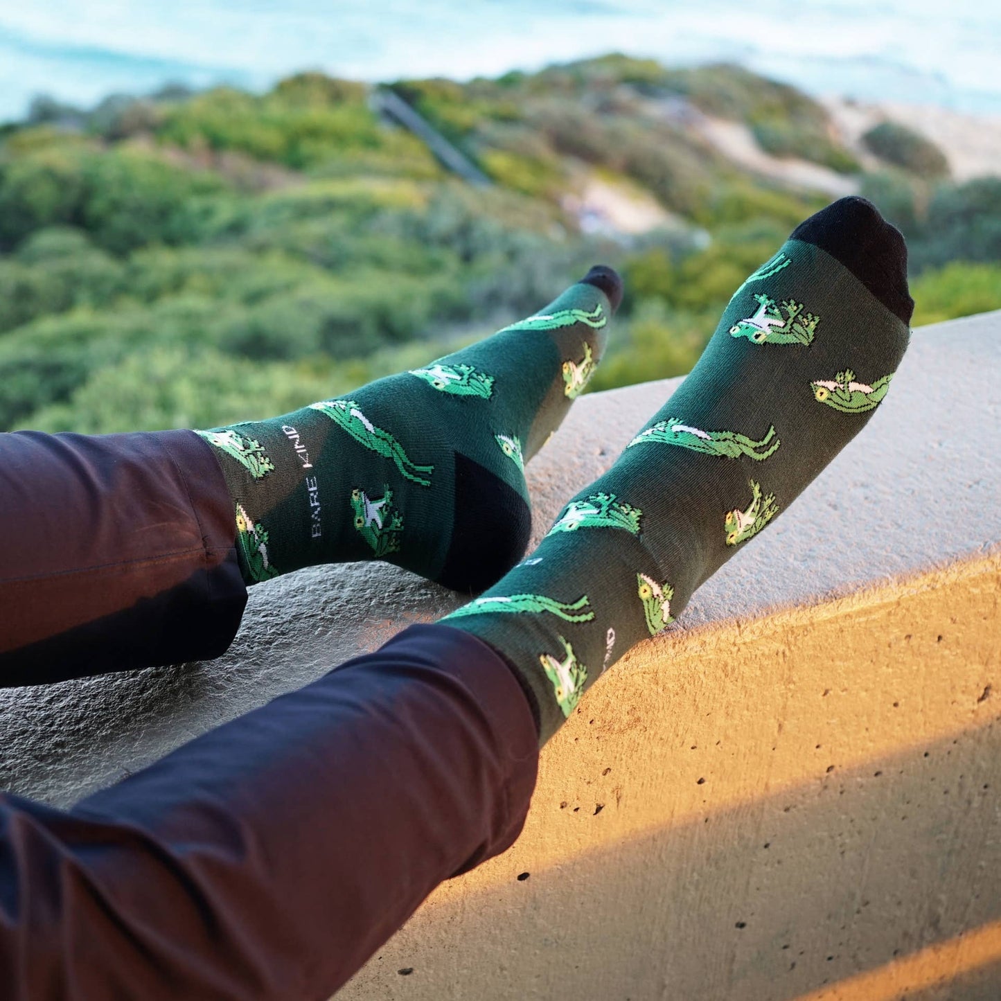 Bare Kind - Tree Frog Socks