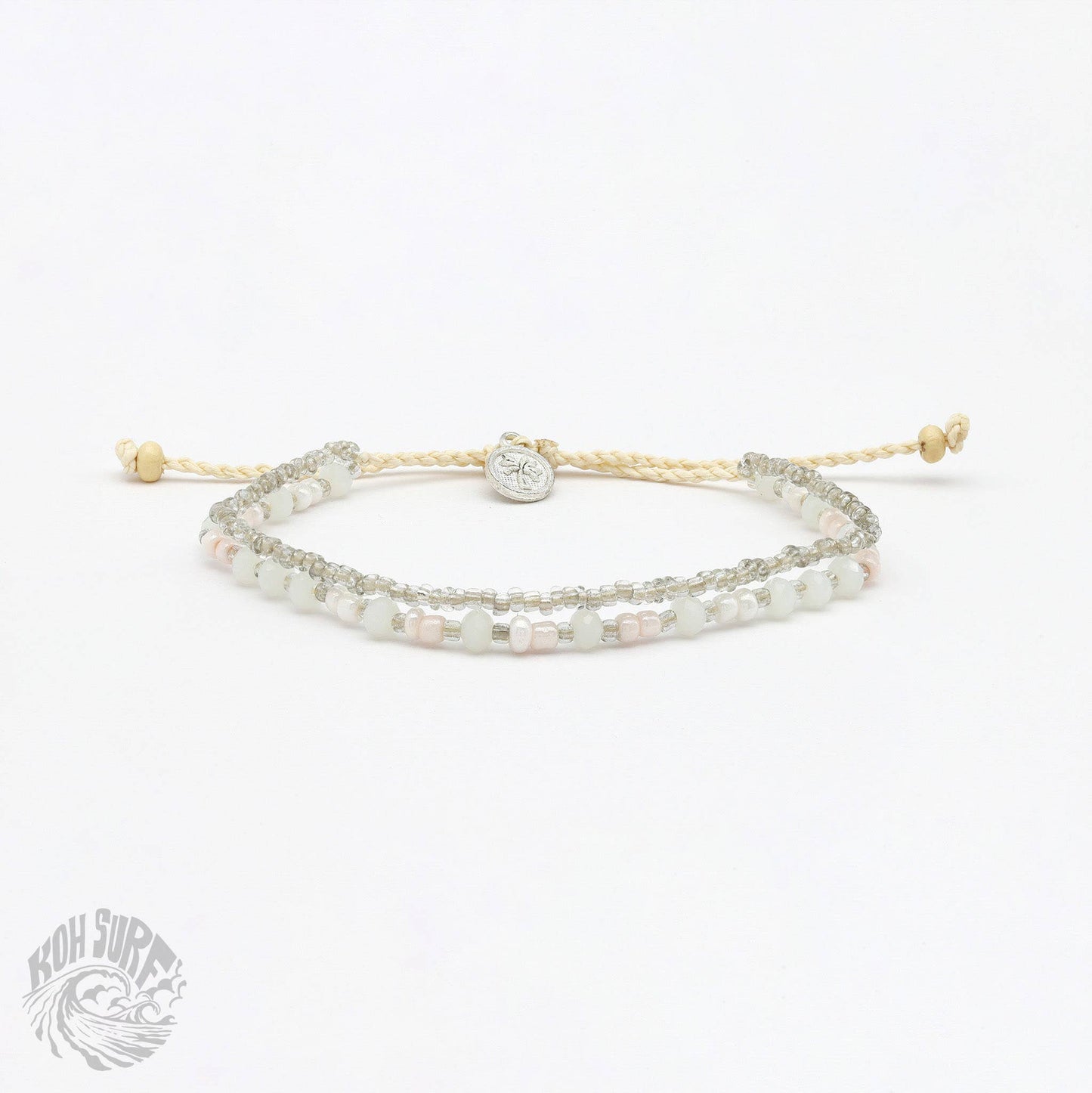 Pineapple Island - Kanawa Beach Beaded Bracelet, Surf Bracelet by Koh Surf : Summer Tone PAL-142s