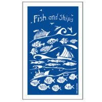 Port & Lemon - Fish and Ships Tea Towel by Port and Lemon