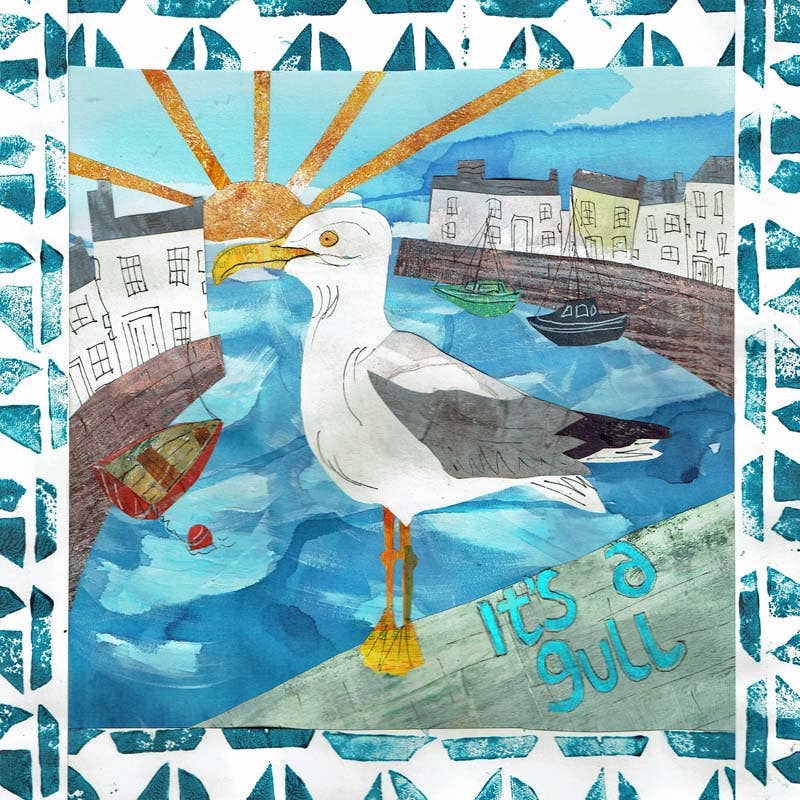 Port & Lemon - It’s a Gull Greetings Card