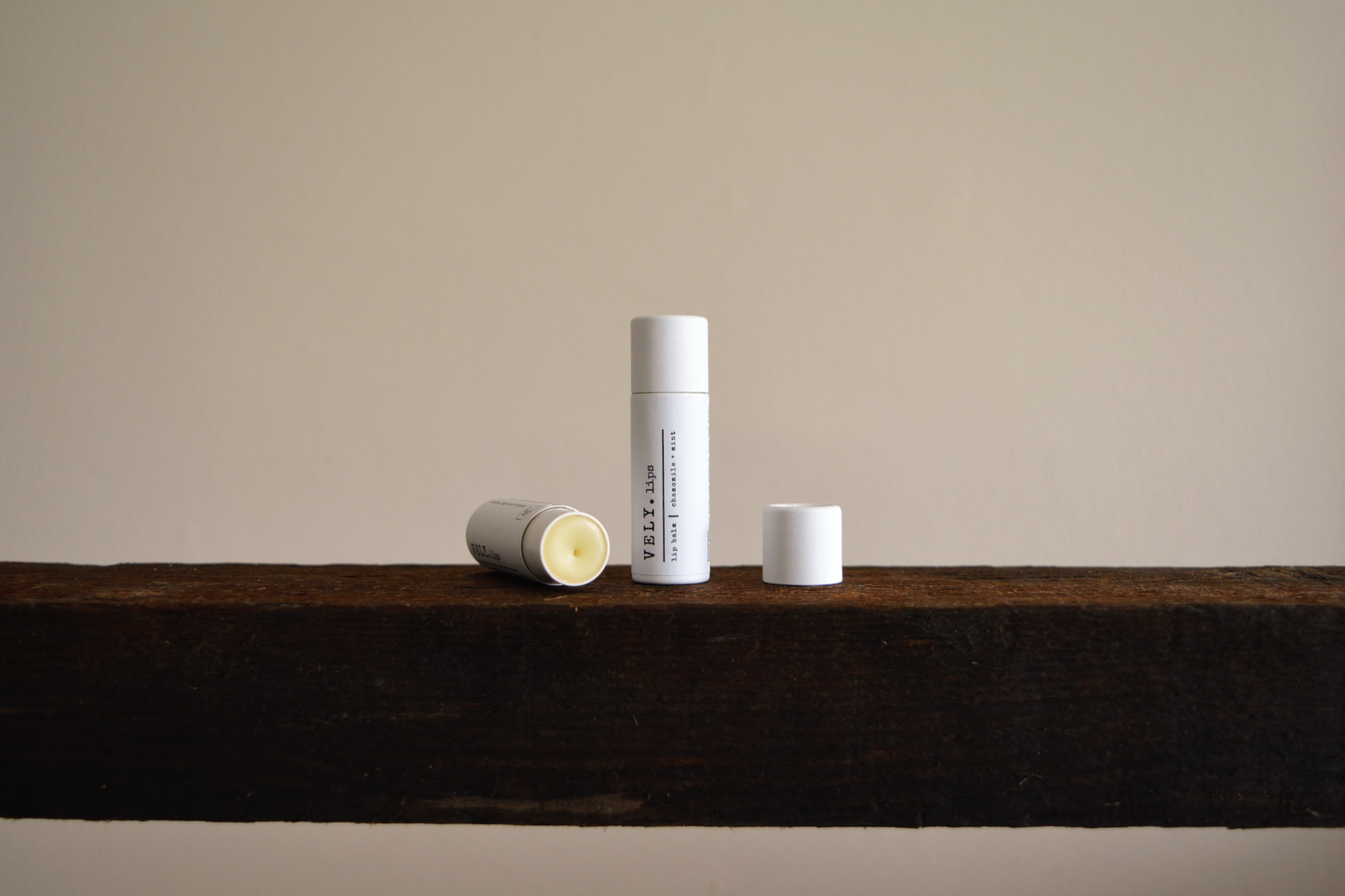 The Vely Soapery - Natural Vegan Lip Balm With Chamomile Extract and Mint