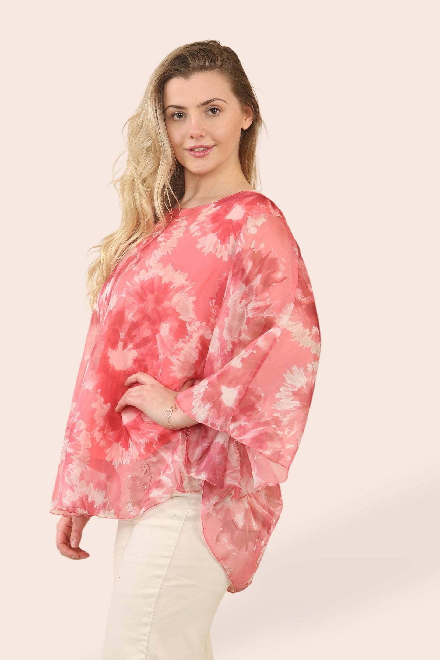 Kurt Muller - Tye Dye Silky Blouse