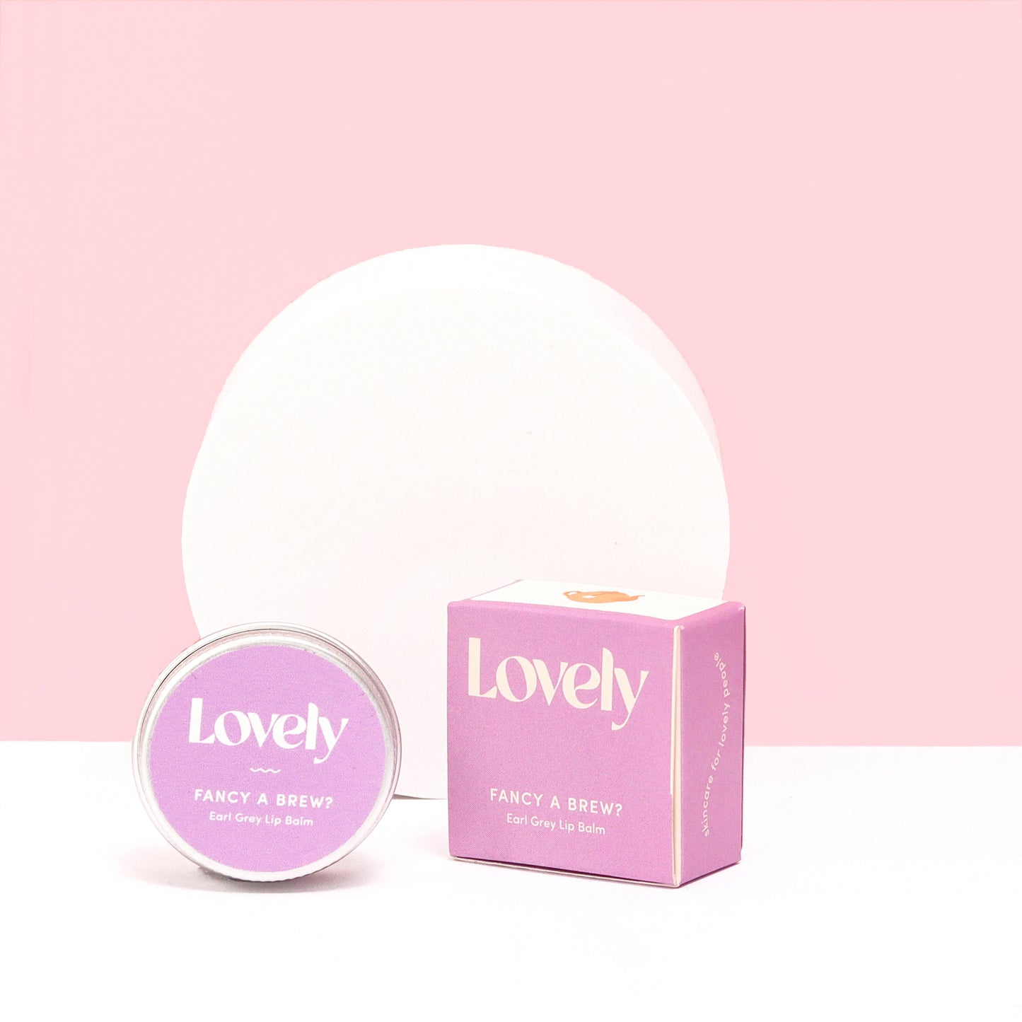 Lovely Skincare - Lip Balm - Fancy A Brew - Earl Grey