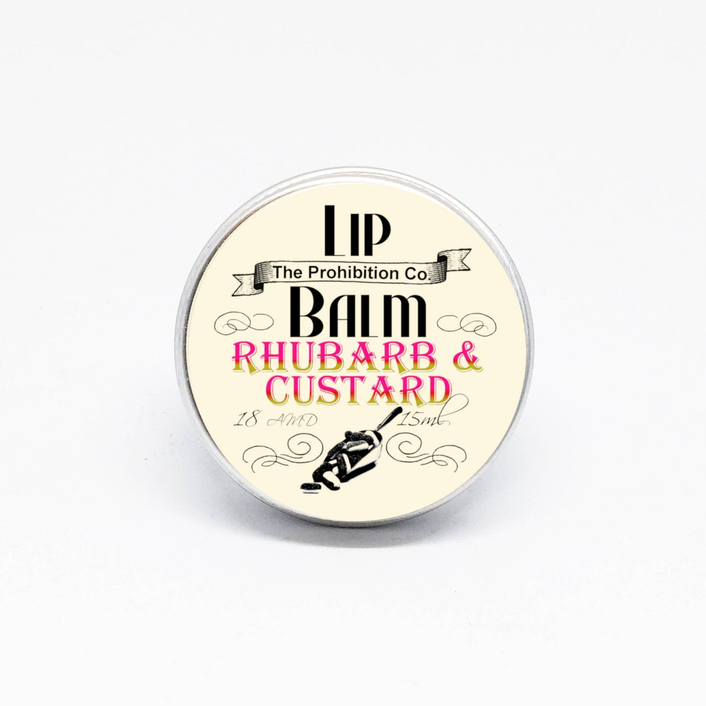 Half Ounce - Rhubarb and Custard Lip Balm by Half Ounce Cosmetics