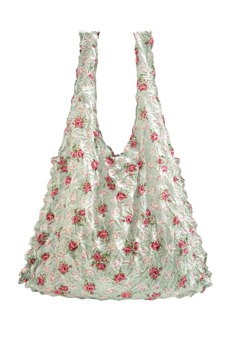 Be-Bougie - Eco Sustainable Tote Bag - Duck Egg and Rose