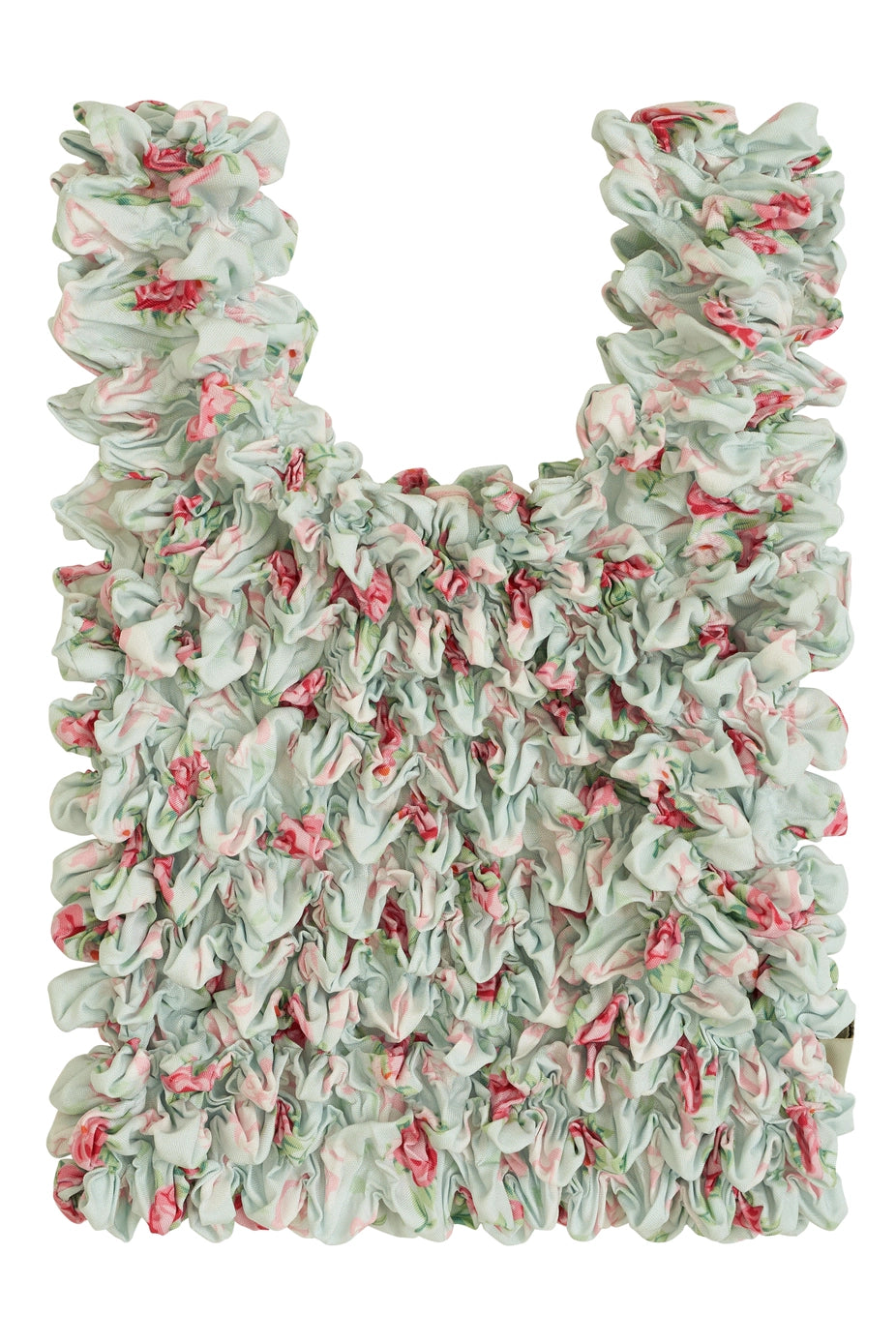 Be-Bougie - Eco Sustainable Tote Bag - Duck Egg and Rose