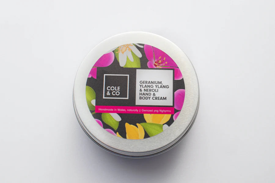 Cole & Co - Geranium, ylang ylang & neroli hand & body cream