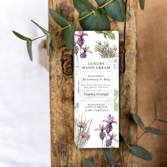 Toasted Crumpet - Lavender, Rosemary & Bay Luxury Hand Cream