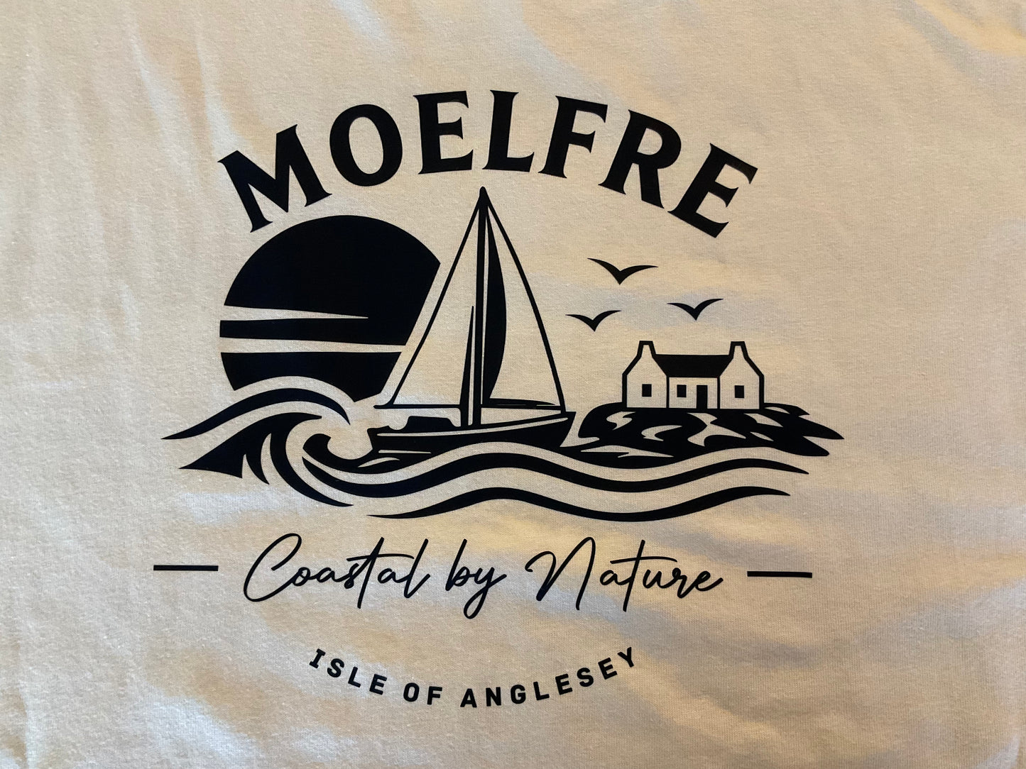 Moelfre Coastal by Nature t-shirt - blue
