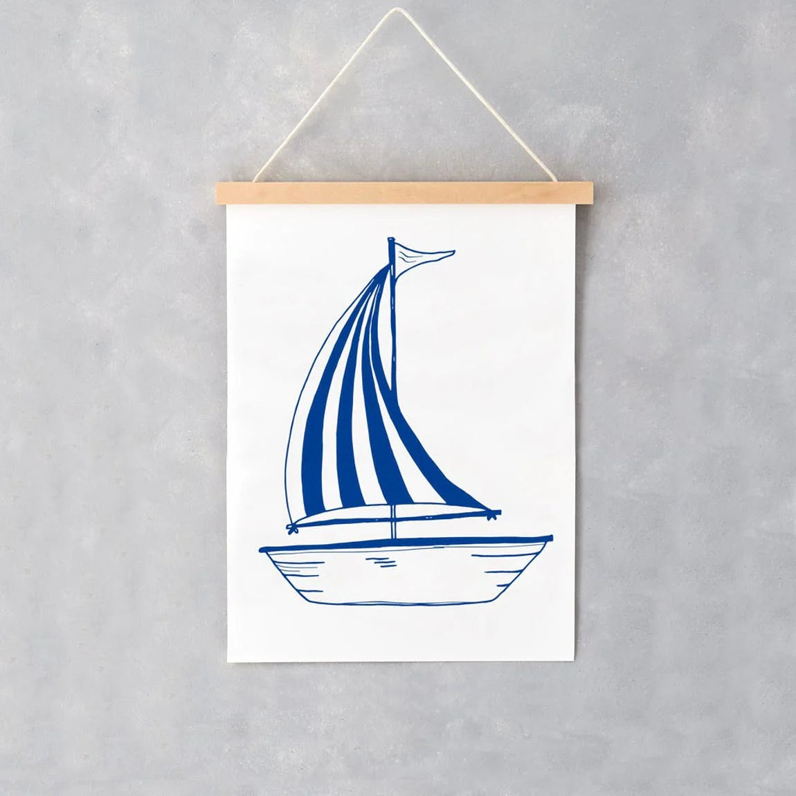 Boat Print A4