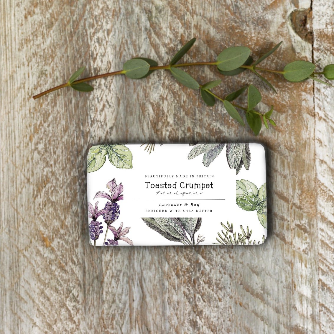 Toasted Crumpet - Lavender and Bay Soap