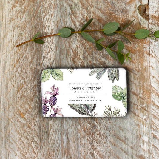 Toasted Crumpet - Lavender and Bay Soap