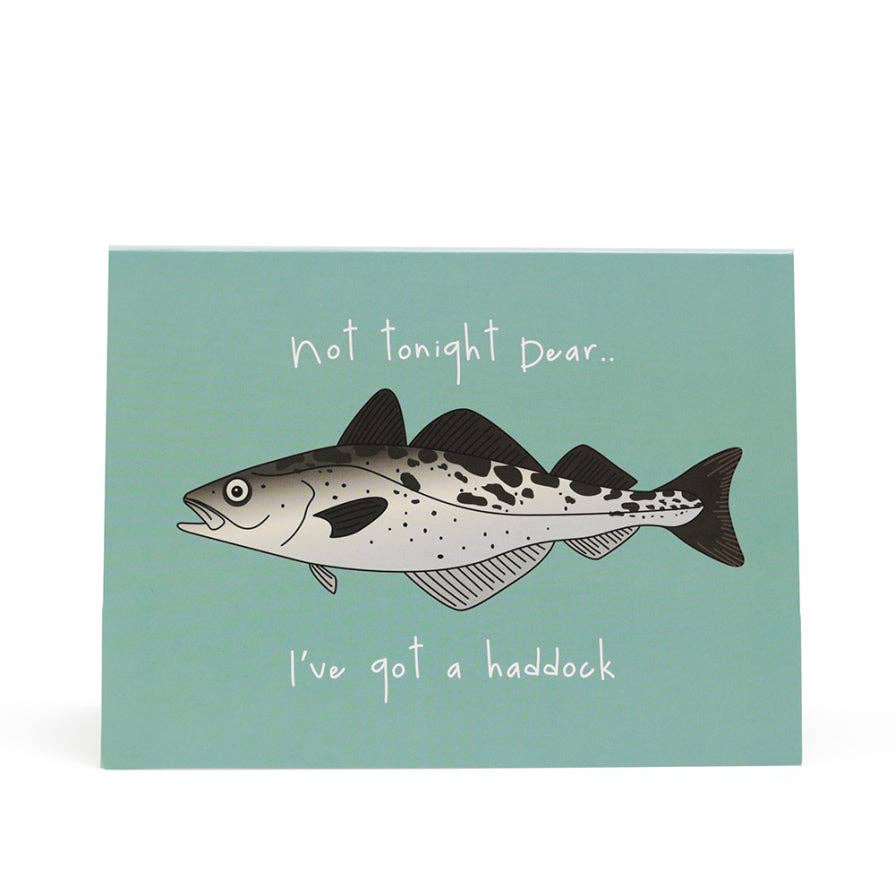 Gone Crabbing - Not tonight dear.... Greeting Card