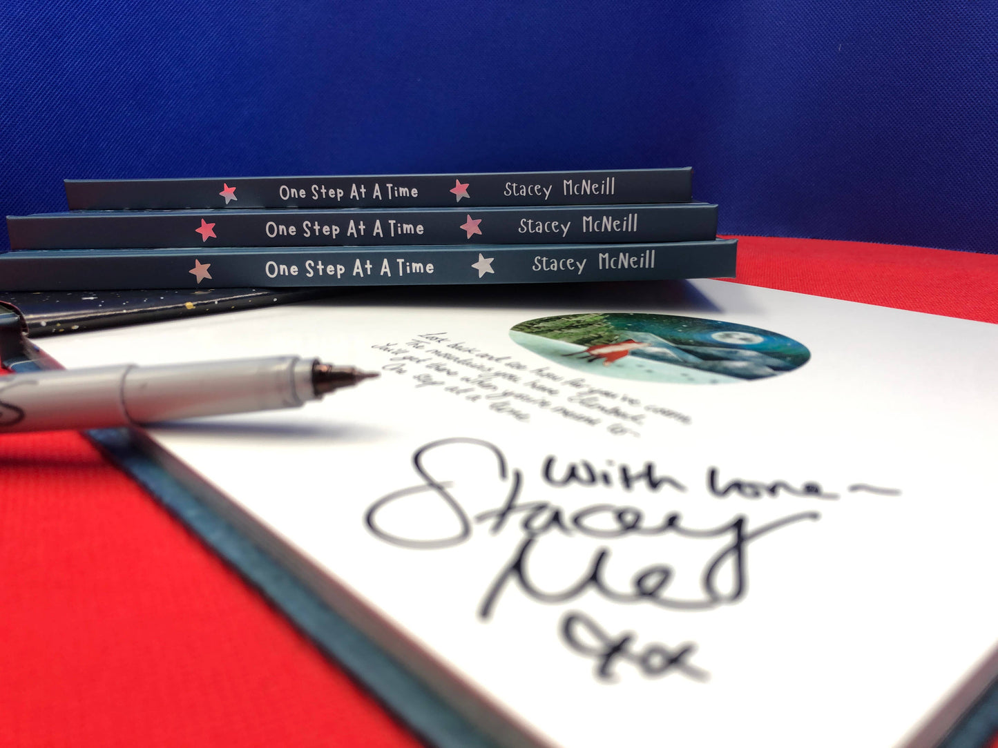 'One Step At A Time' Hardback Version *Signed by the Author*