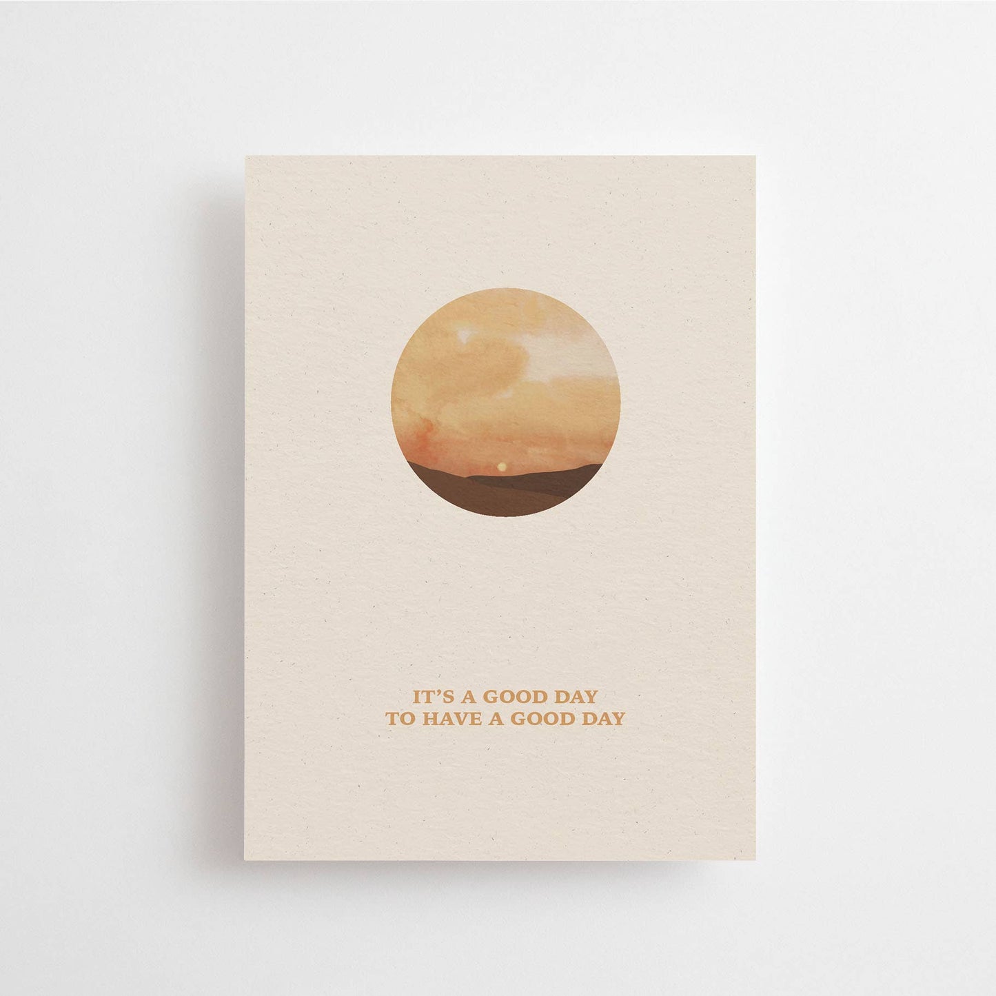 Anna Cosma - A GOOD DAY TO HAVE A GOOD DAY POSTCARD - BIRTHDAY