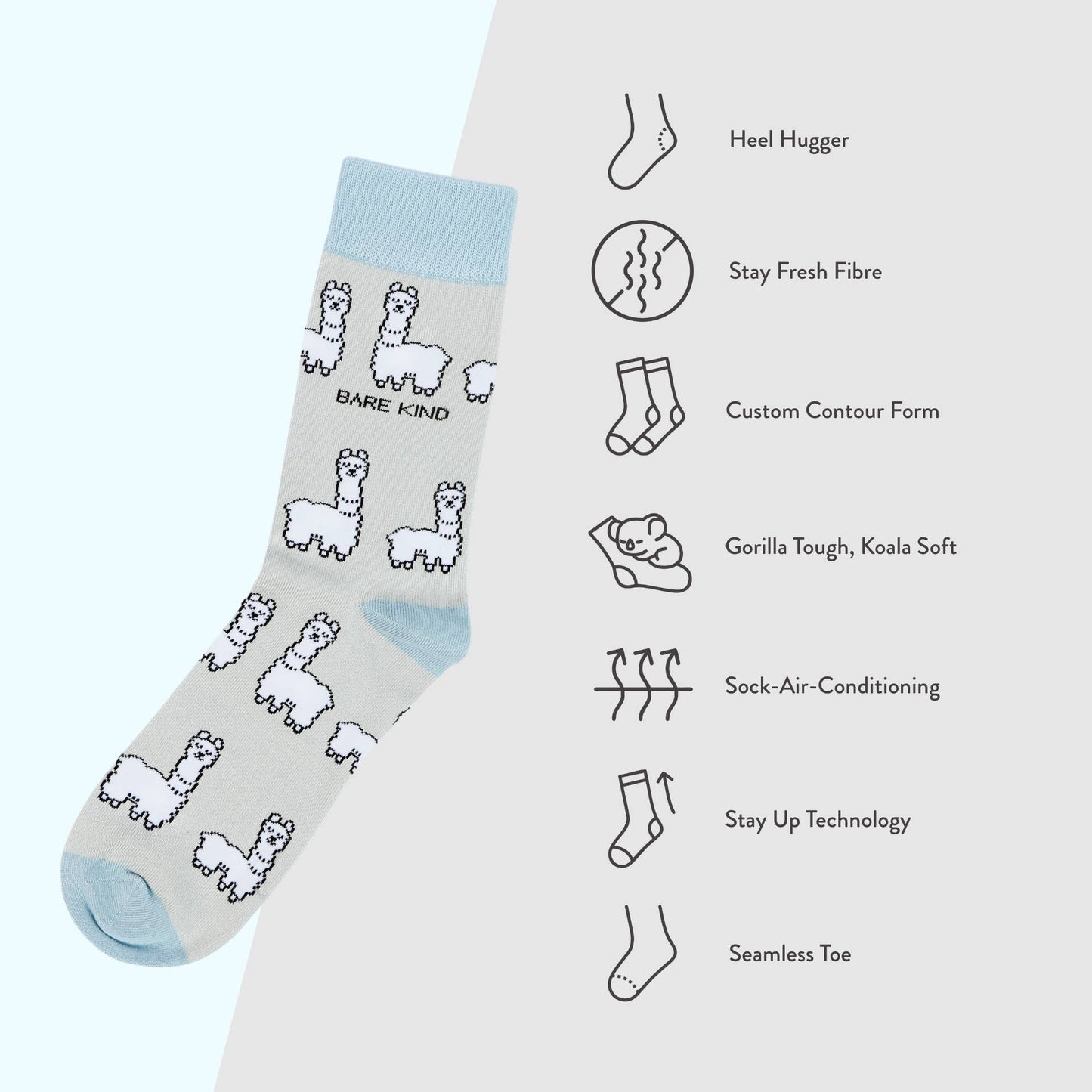 Bare Kind - Alpaca Socks