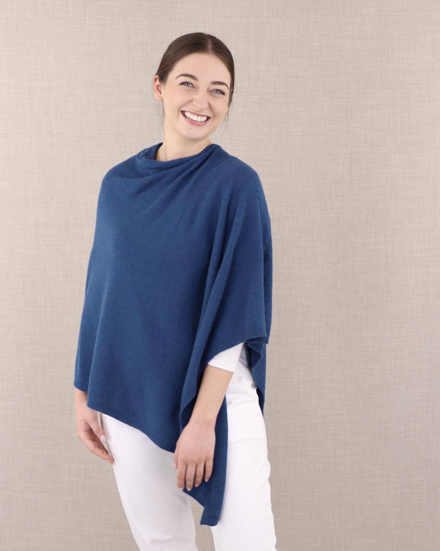 Cadenza Italy Ltd - Classic Cashmere Blend Poncho