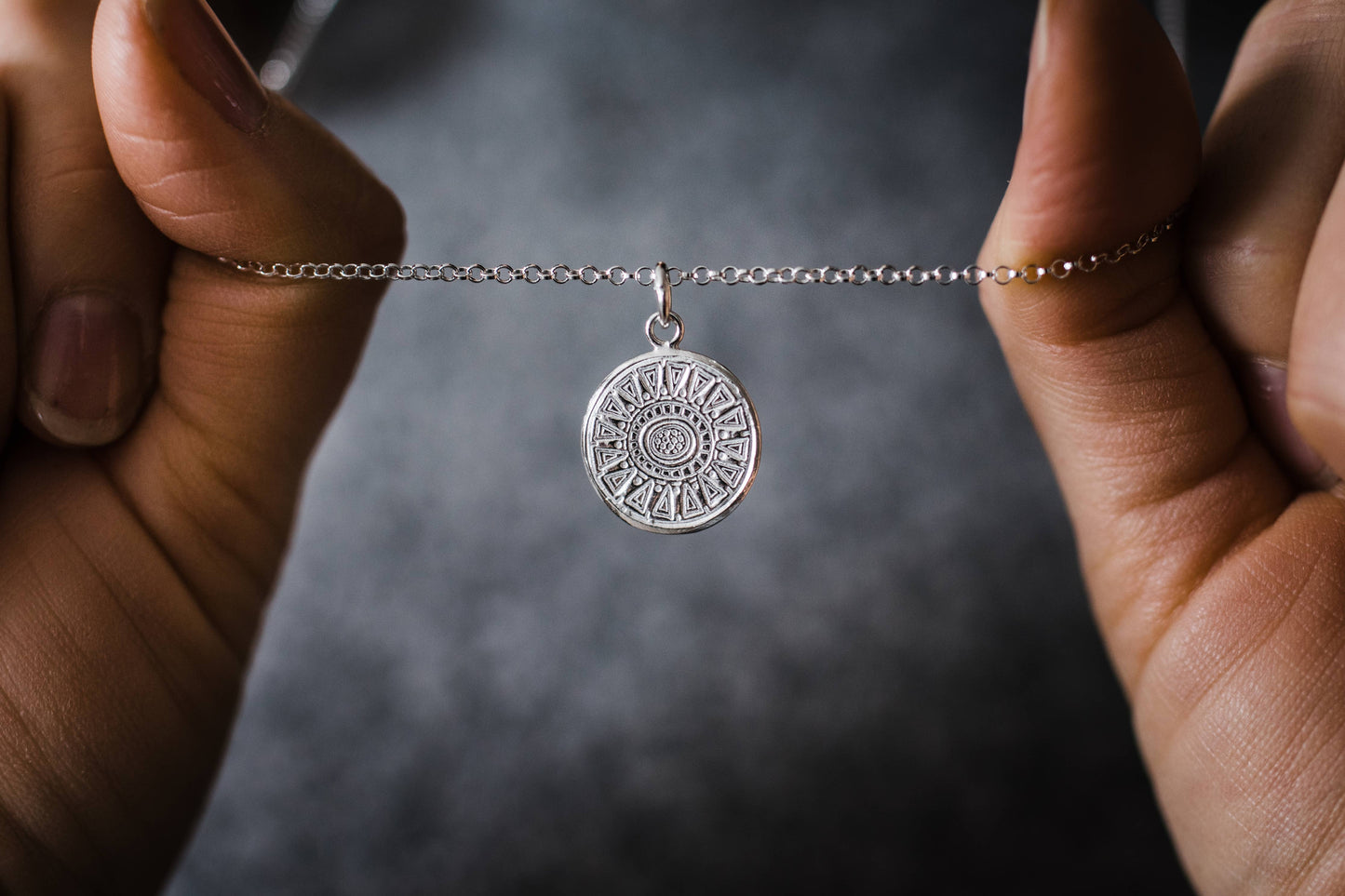 Lucy Kemp Jewellery - Sterling Silver Talisman Pendant