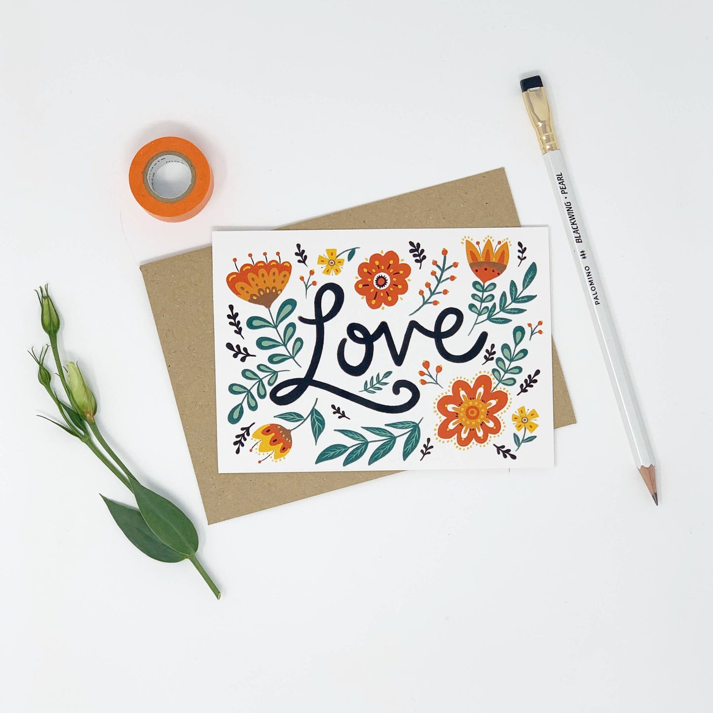 Lomond Paper Co - Love Folk Card