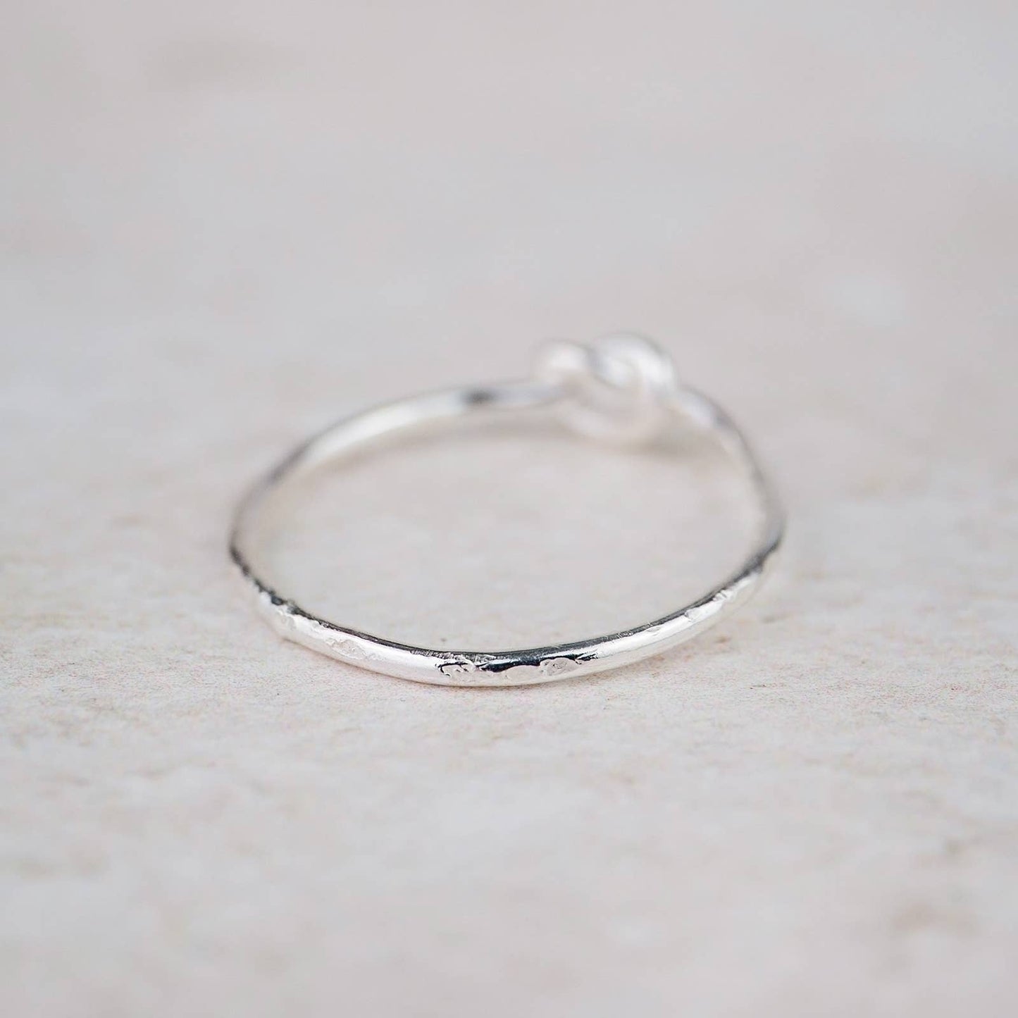 Lucy Kemp - Sterling Silver Love Knot Ring