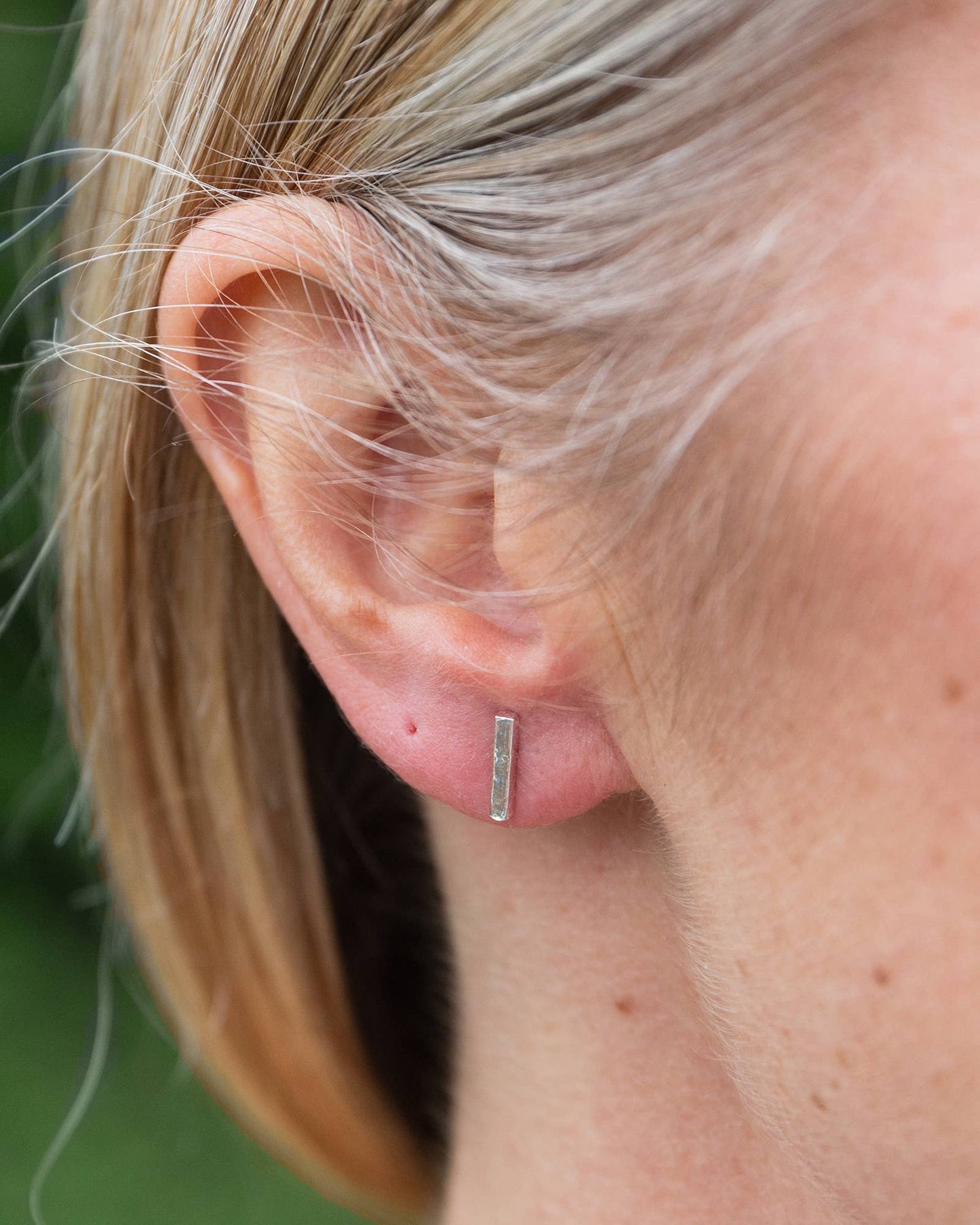 Lucy Kemp Jewellery - Sterling Silver Mini Stick Studs