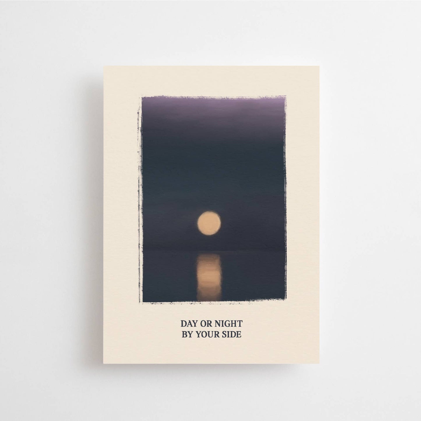 Anna Cosma - DAY OR NIGHT BY YOUR SIDE POSTCARD