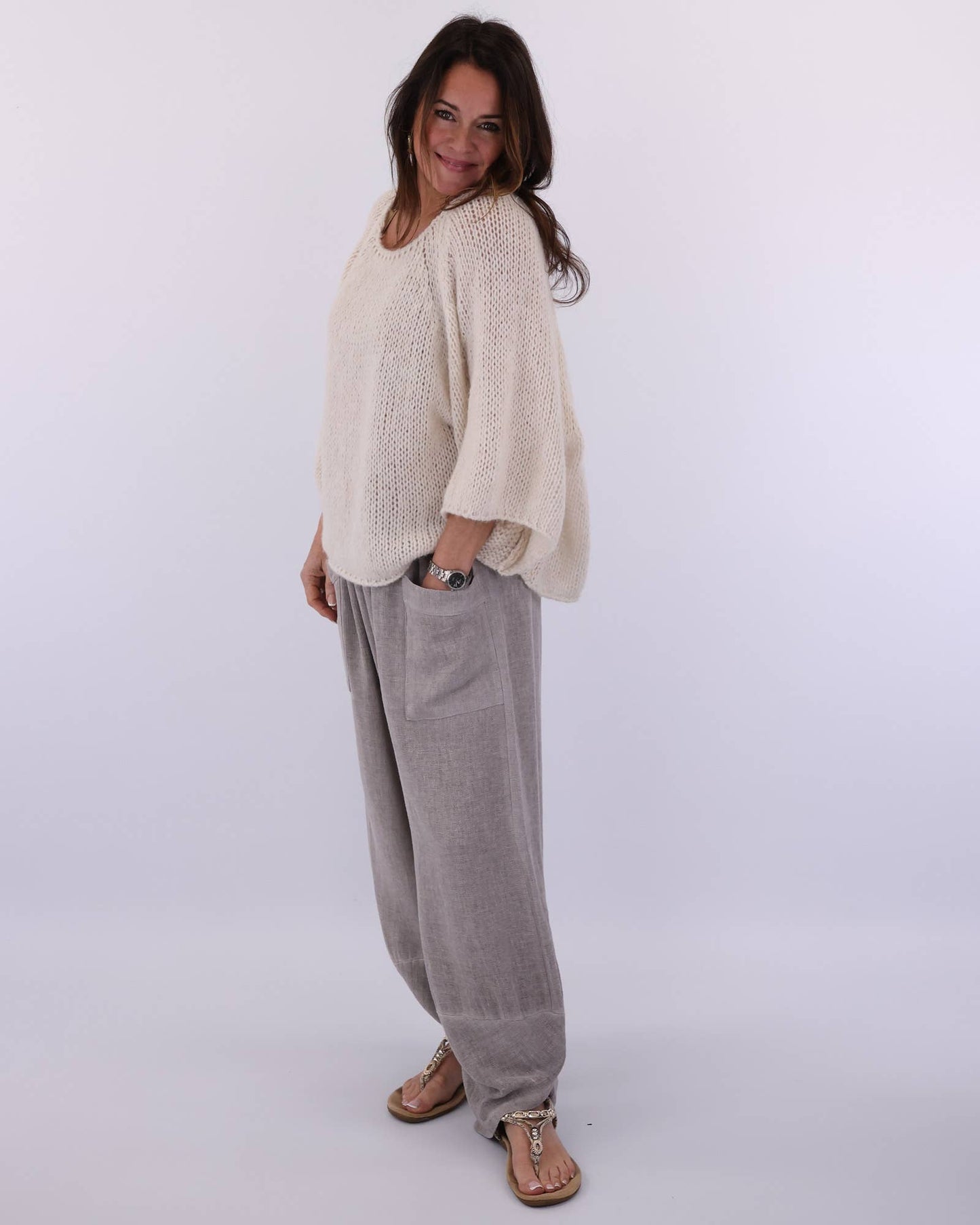 Cadenza Italy Ltd - Alpaca Blend Swing Jumper