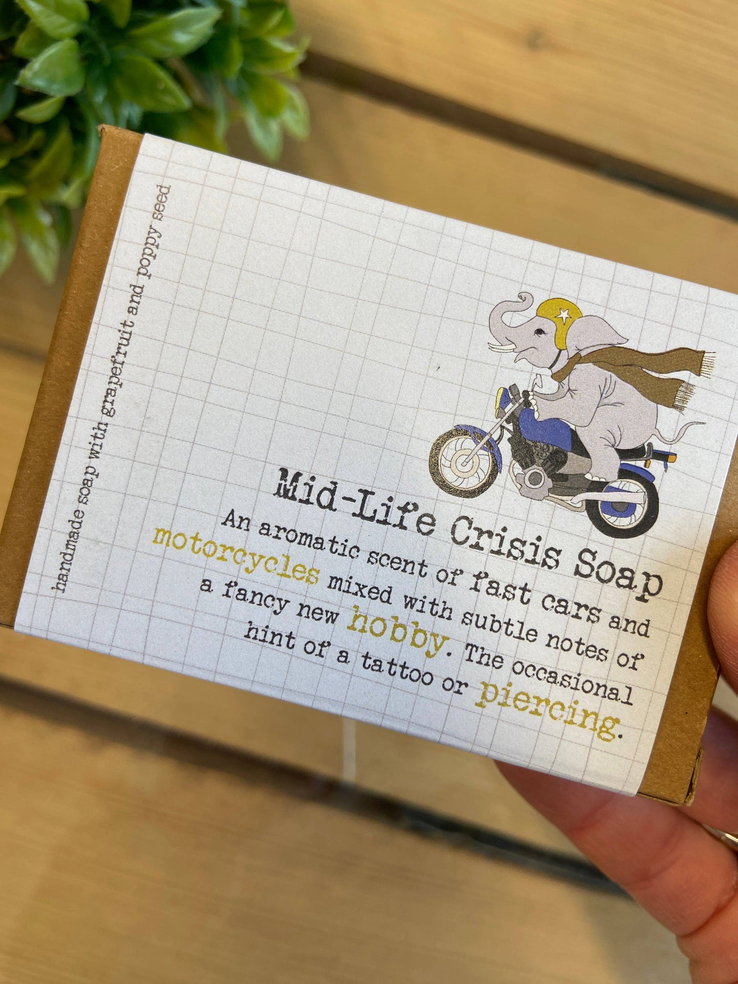 Dandelion Stationery - Mid-Life Crisis Soap - Funny Soap Gift