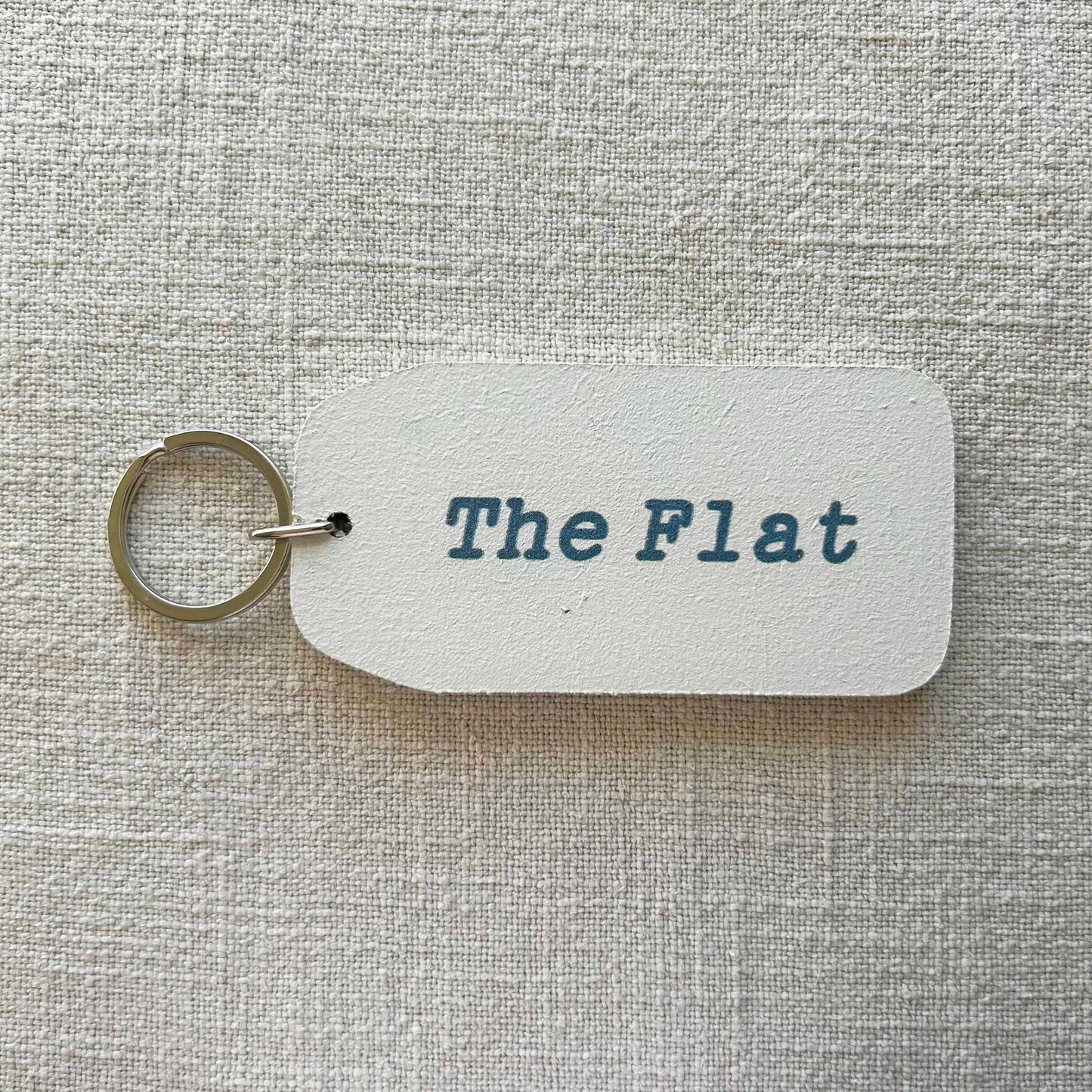The Wooden Postcard Company - THE FLAT Wooden Key Tag
