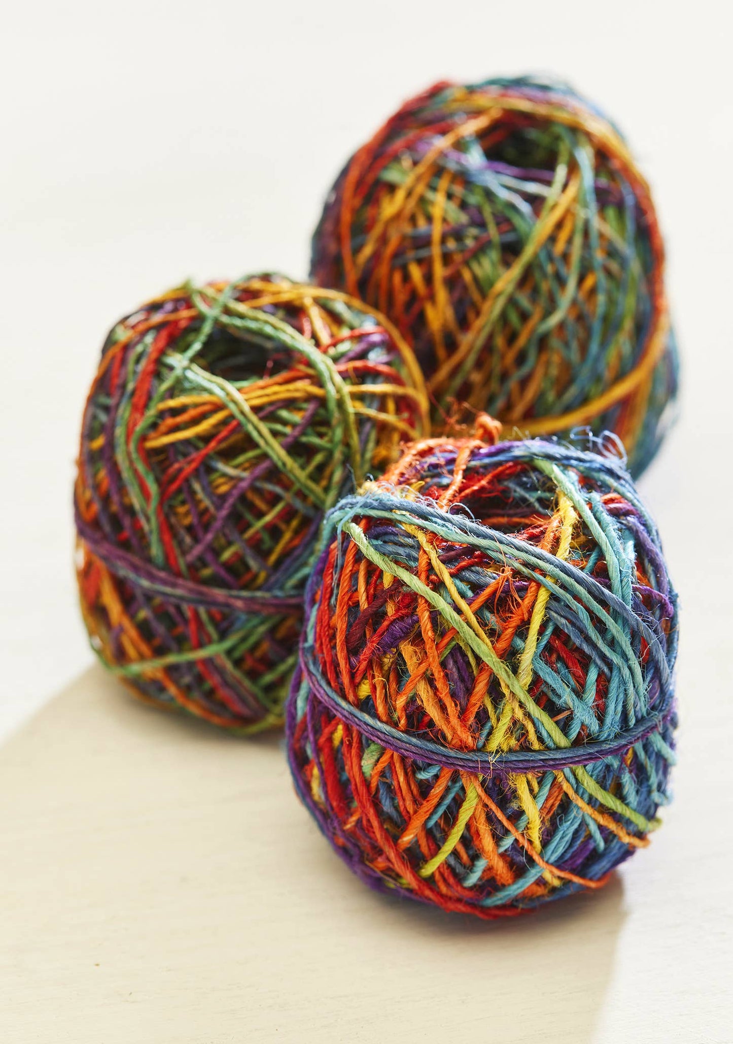 Namaste - Rainbow Hemp Twine Yarn 20g