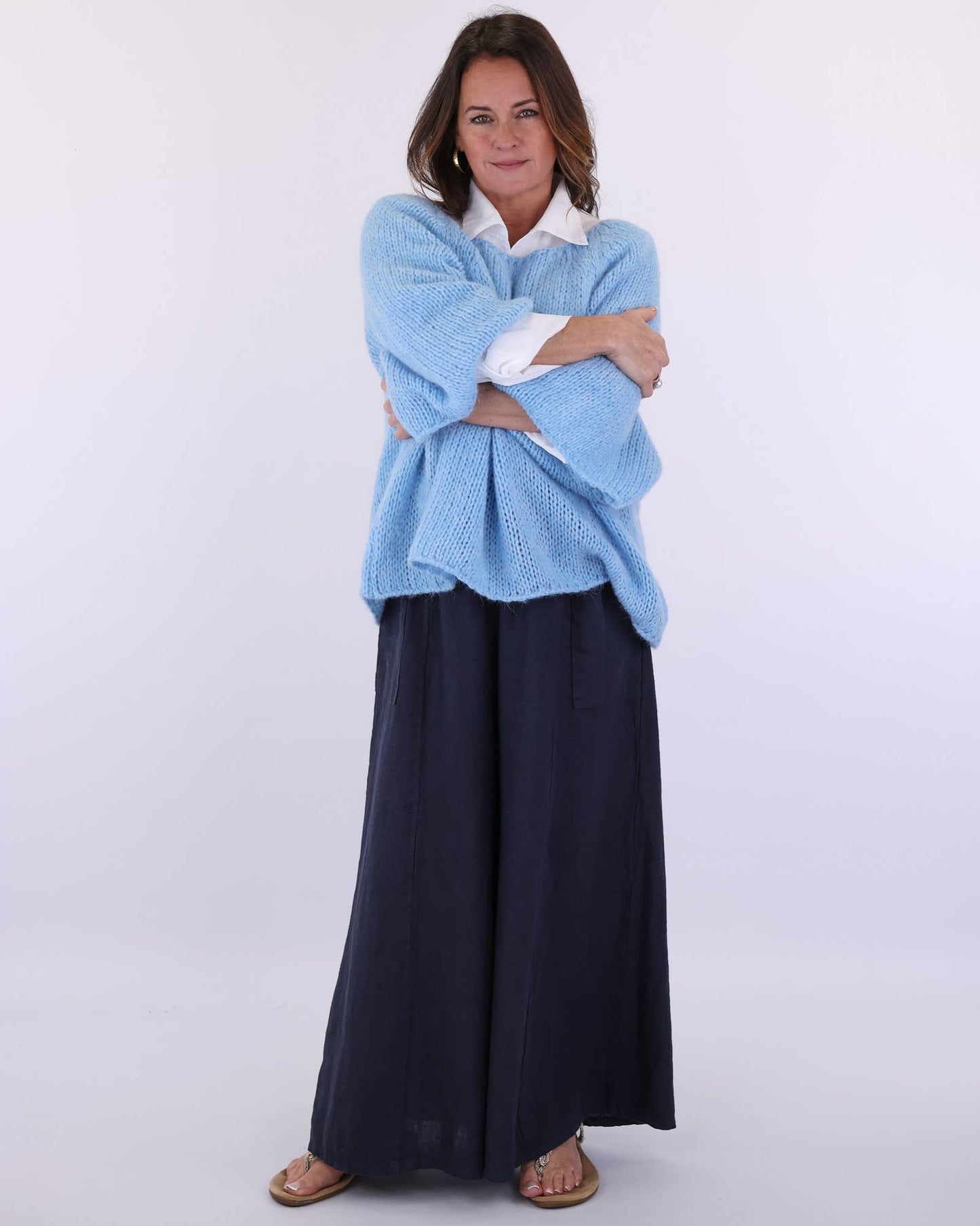 Cadenza Italy Ltd - Alpaca Blend Swing Jumper