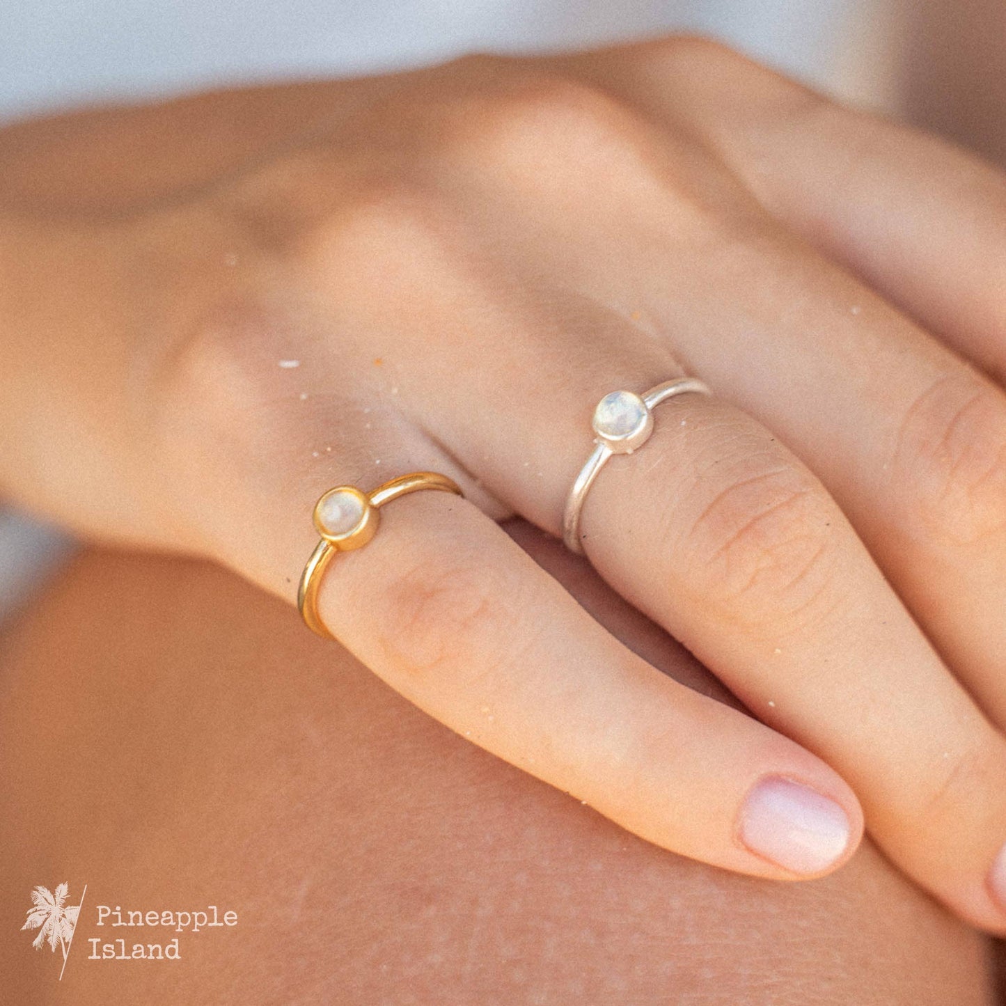 Pineapple Island - Gemstone Adjustable Ring, Gemstone Ring, by Pineapple Island - ST-072