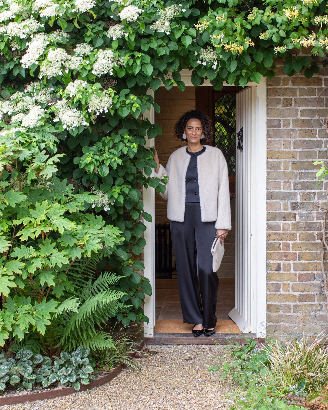 Chalk UK - Delilah coat - bone white