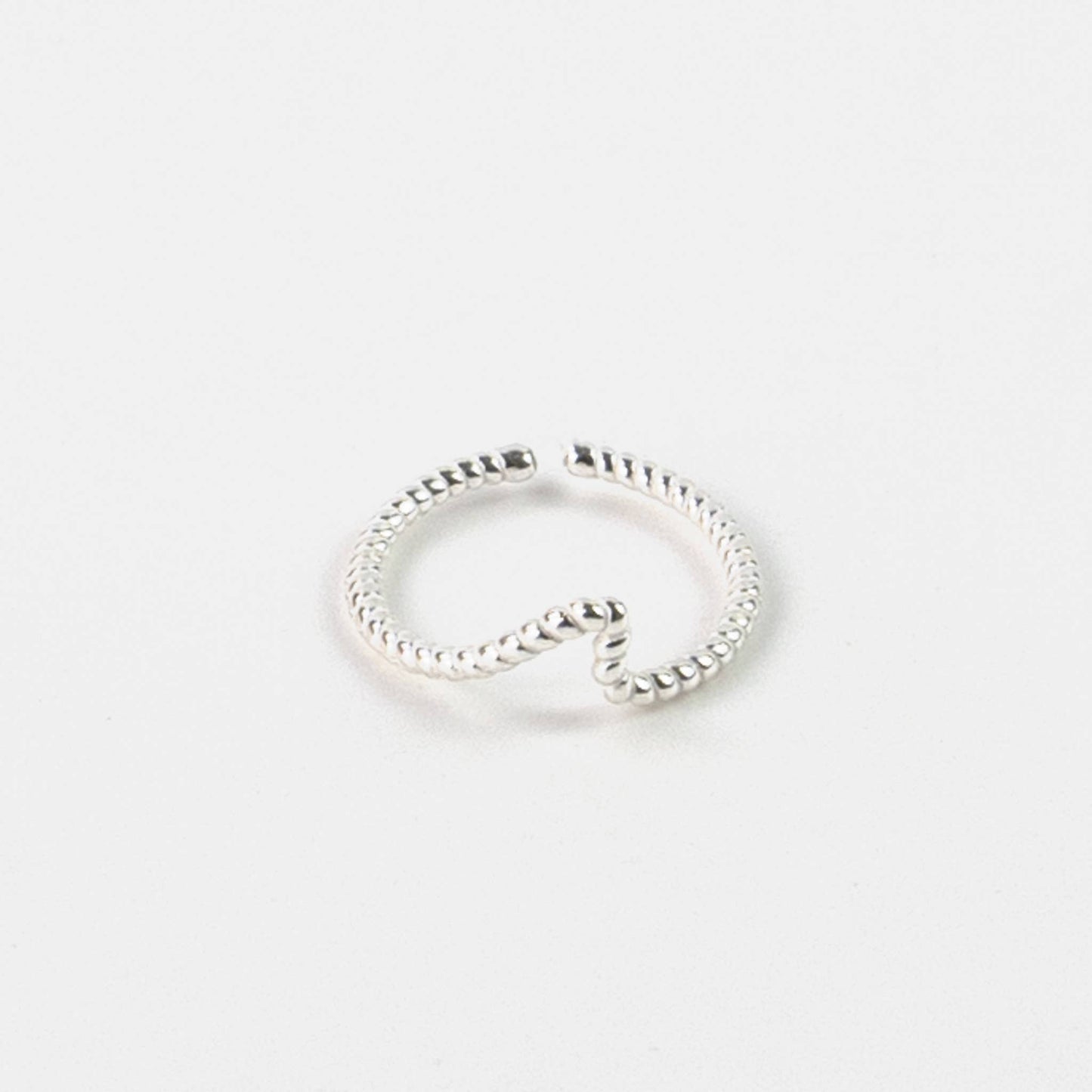Pineapple Island - Twist Wave Adjustable Ring, Dainty Ring, by Pineapple Island - ST-112