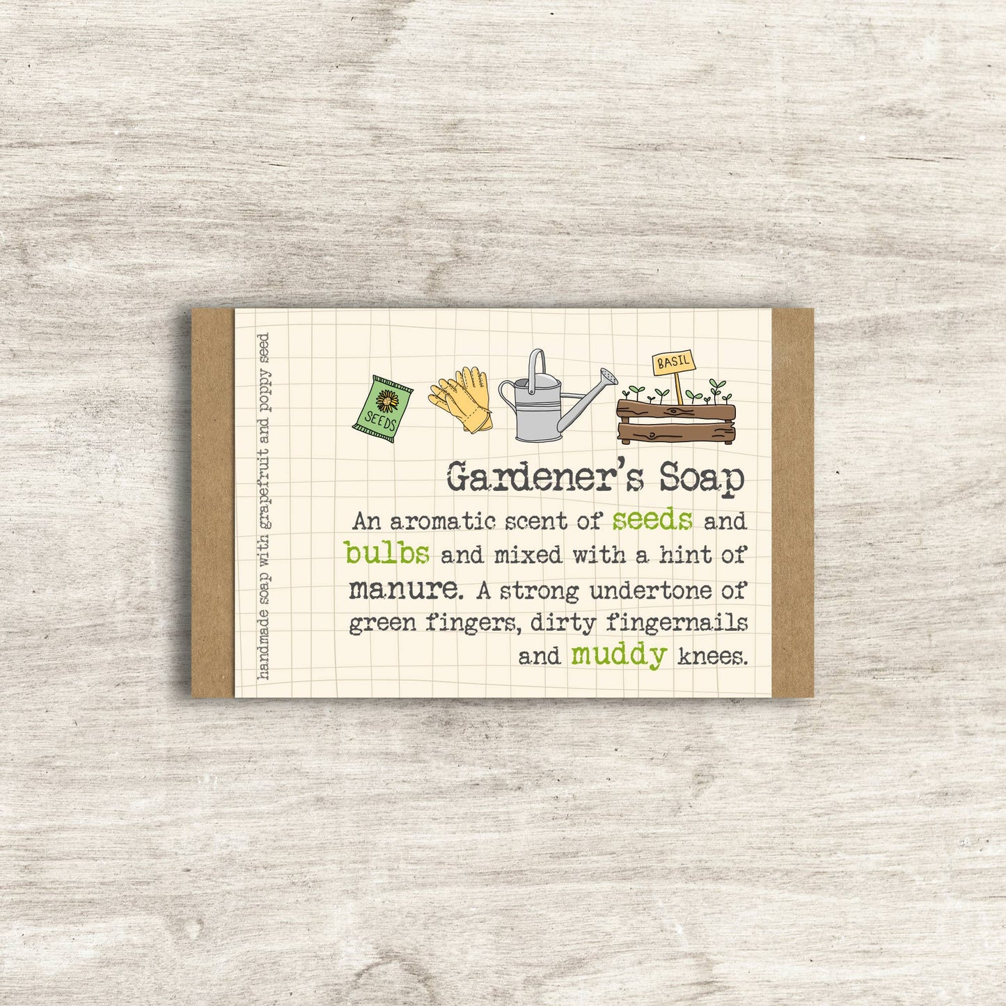 Dandelion Stationery - Gardener's Soap - Humorous Soap Gift