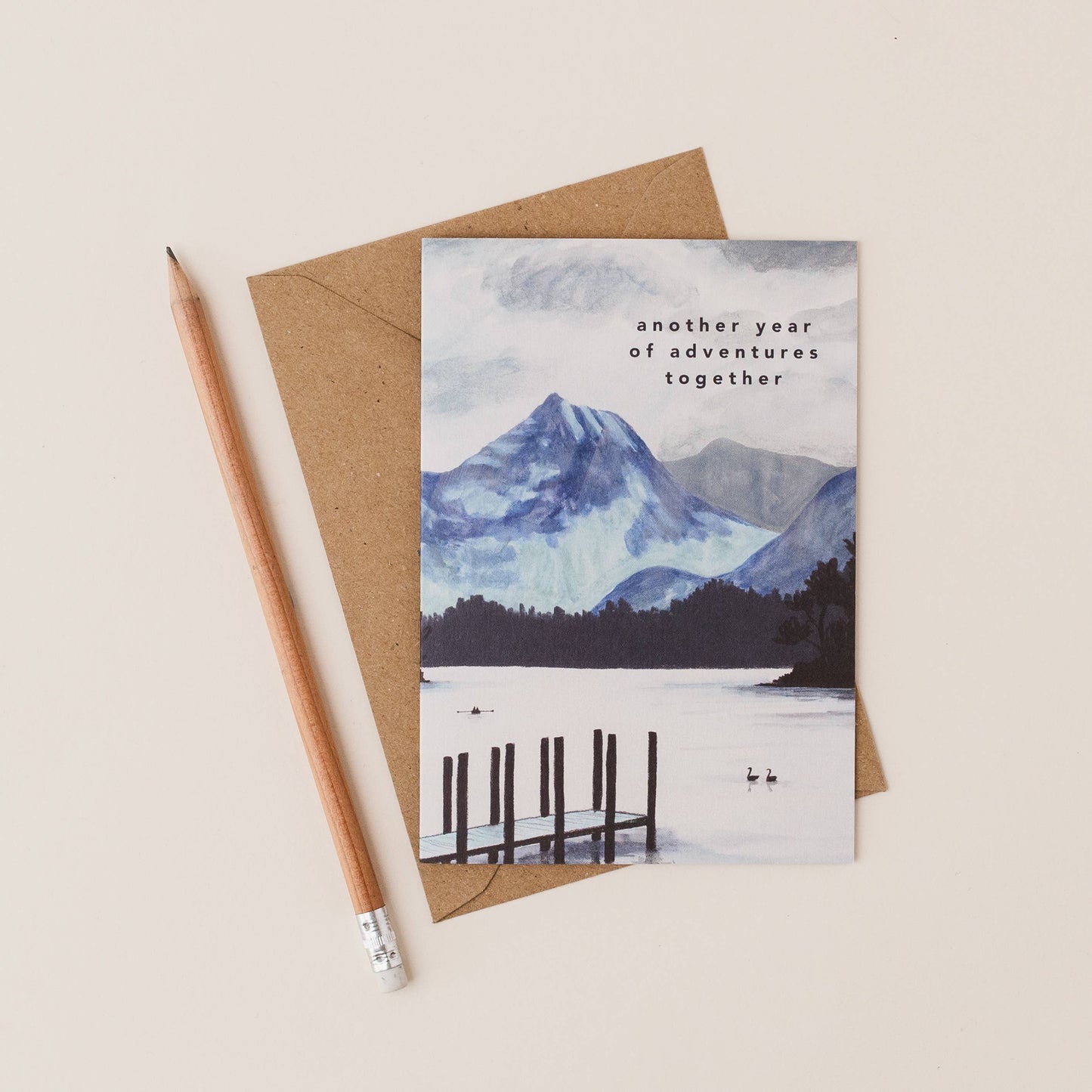 Another Year of Adventures Together Anniversary Card