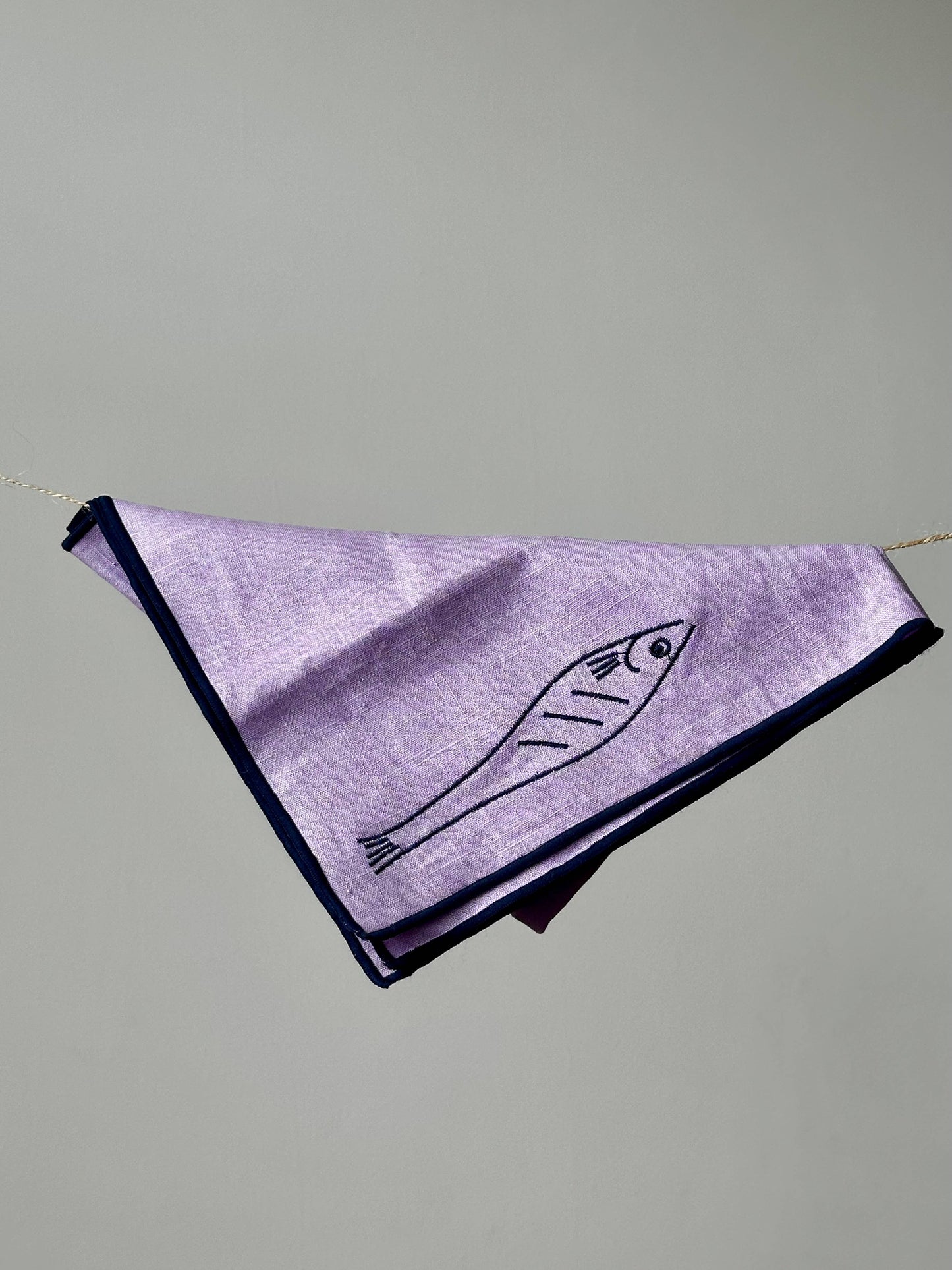 Maegen - Linen Blend Napkins - Fish (Set of 2)