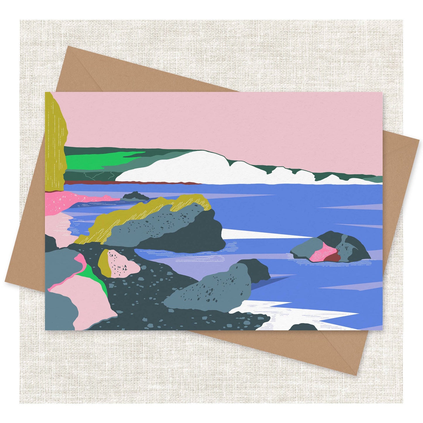 Onneke - Dreamy landscape card - Hope gap