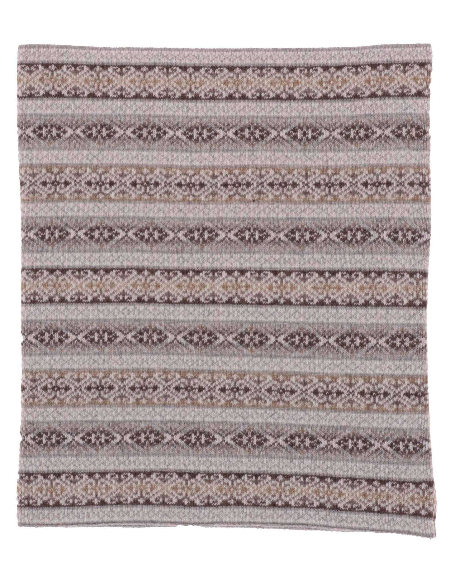 Cadenza Italy Ltd - Cashmere Blend Fairisle Snood